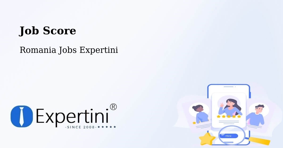 Job Score & Job Description Score Tool – Studina - Romania Jobs Expertini